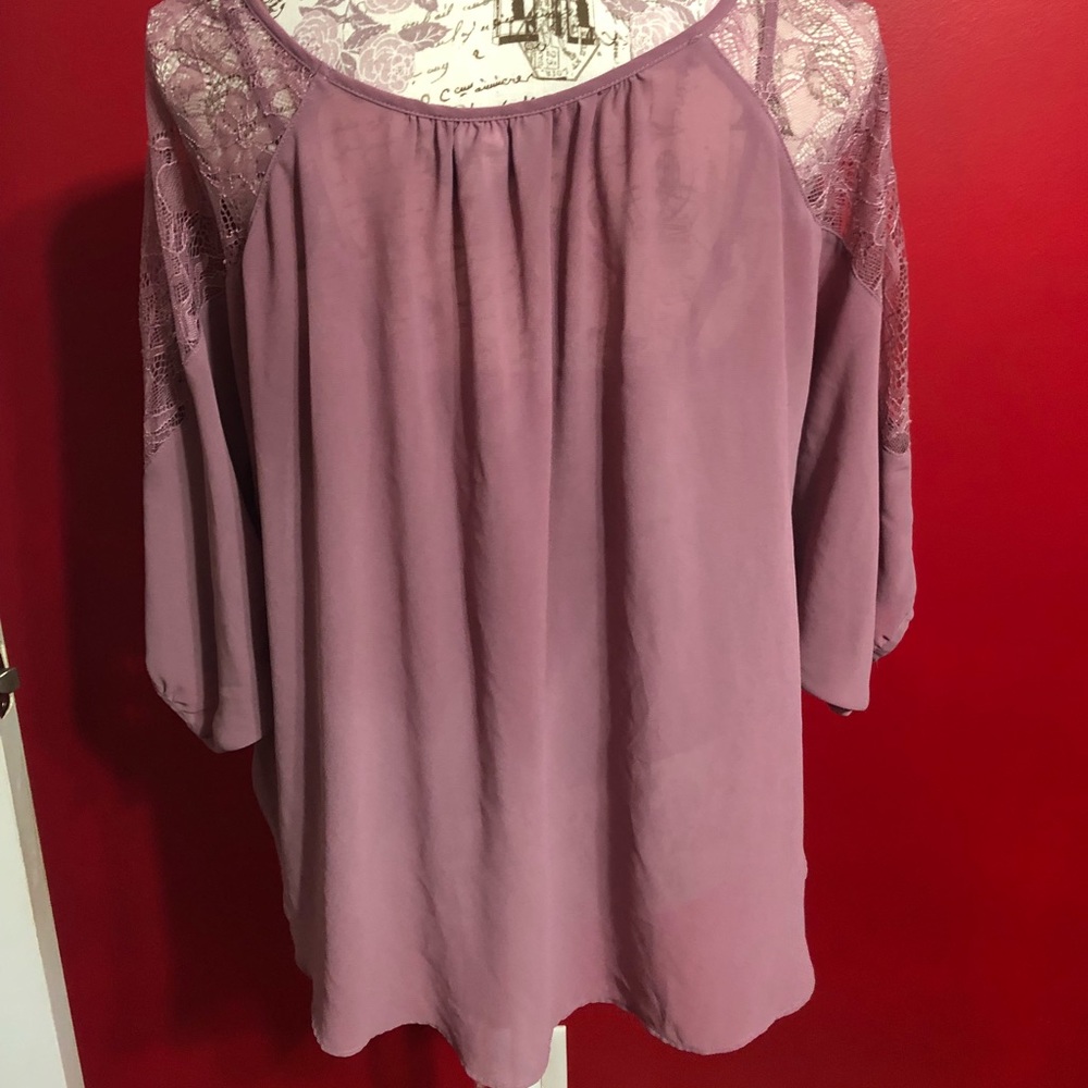 Purple blouse - Picture 3 of 4